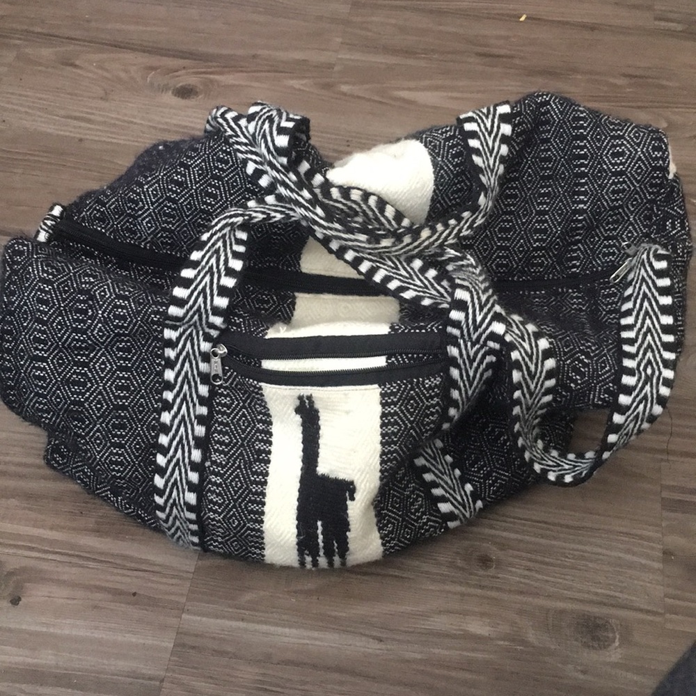 Bohemian weekender bag